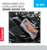 MİKROFİBER OTO KURULAMA BEZİ SPARK 60*90 (M2316)