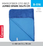 MİKROFİBER OTO BEZİ JUMBO SPARK 50*75 CM (2320)
